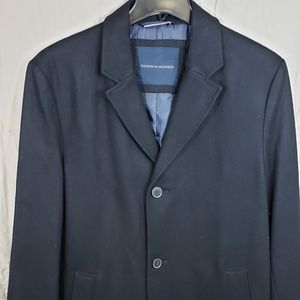 Tommy Hilfiger Men's Wool Melton Unfilled Top Coat